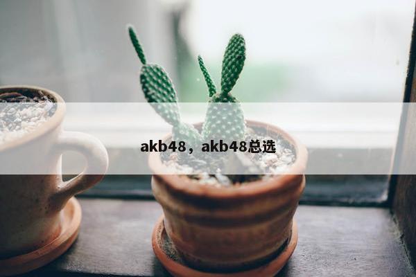akb48，akb48总选