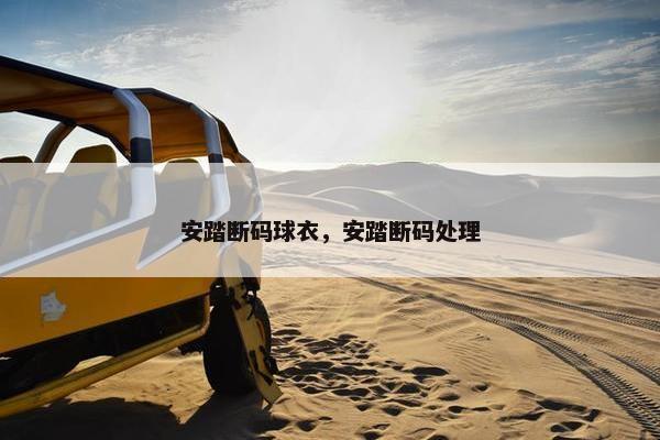 安踏断码球衣，安踏断码处理