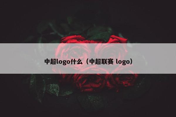 中超logo什么（中超联赛 logo）