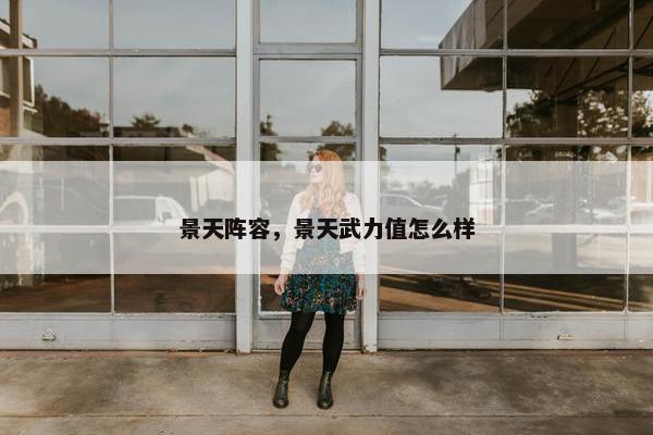 景天阵容，景天武力值怎么样