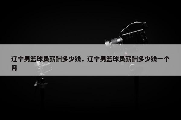 辽宁男篮球员薪酬多少钱，辽宁男篮球员薪酬多少钱一个月
