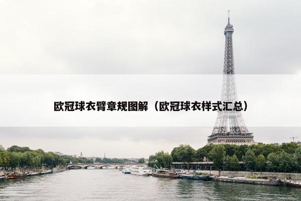 欧冠球衣臂章规图解（欧冠球衣样式汇总）