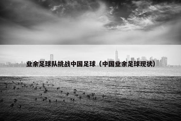 业余足球队挑战中国足球（中国业余足球现状）
