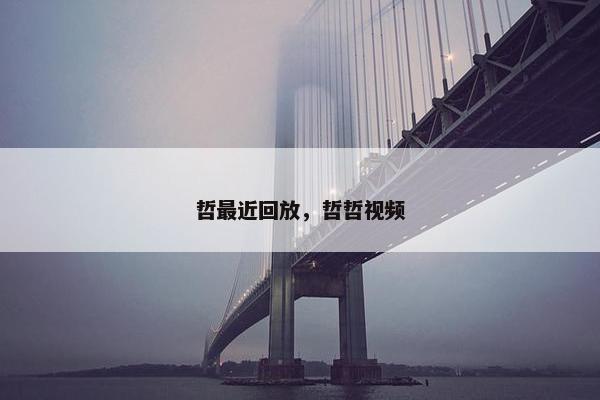 哲最近回放，哲哲视频