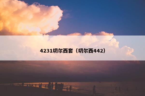 4231切尔西套（切尔西442）