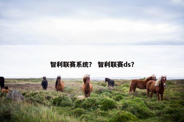 智利联赛系统？ 智利联赛ds？