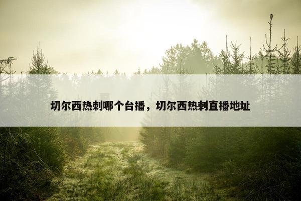 切尔西热刺哪个台播，切尔西热刺直播地址
