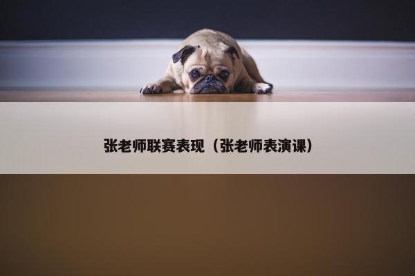 张老师联赛表现（张老师表演课）