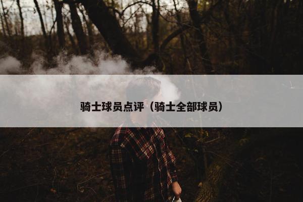 骑士球员点评（骑士全部球员）