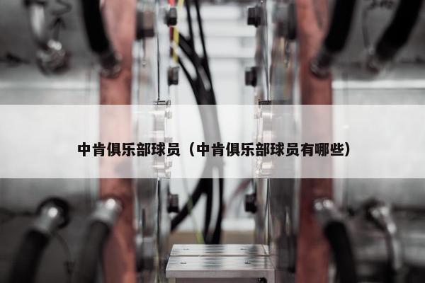 中肯俱乐部球员（中肯俱乐部球员有哪些）