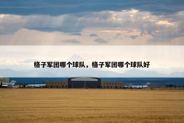 格子军团哪个球队，格子军团哪个球队好