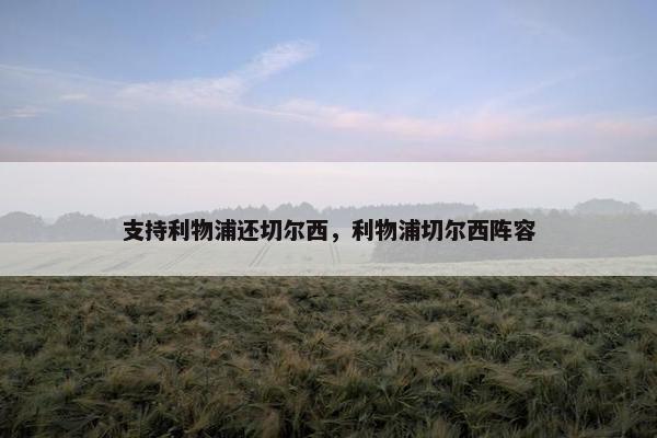 支持利物浦还切尔西，利物浦切尔西阵容