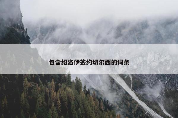 包含绍洛伊签约切尔西的词条