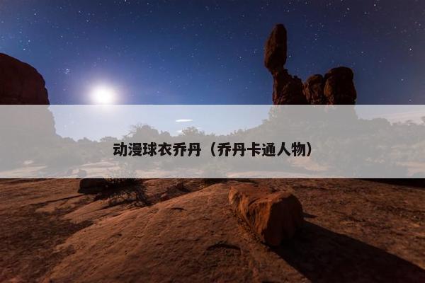 动漫球衣乔丹（乔丹卡通人物）