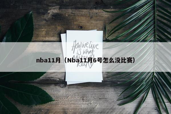 nba11月（Nba11月6号怎么没比赛）