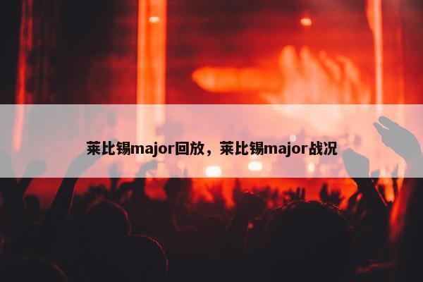 莱比锡major回放，莱比锡major战况