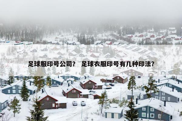 足球服印号公司？ 足球衣服印号有几种印法？