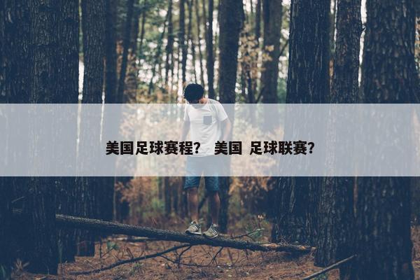 美国足球赛程？ 美国 足球联赛？