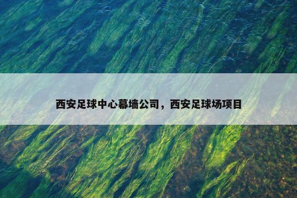 西安足球中心幕墙公司，西安足球场项目