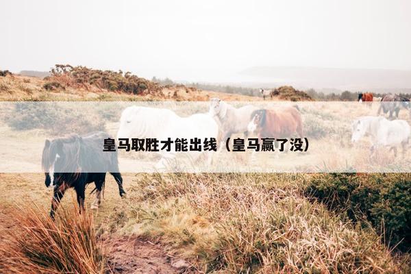 皇马取胜才能出线（皇马赢了没）