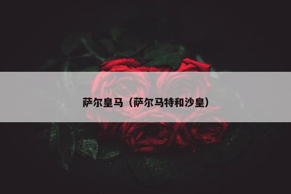 萨尔皇马（萨尔马特和沙皇）