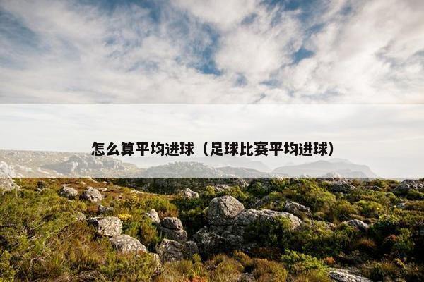 怎么算平均进球（足球比赛平均进球）