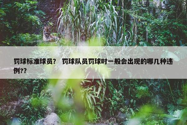 罚球标准球员？ 罚球队员罚球时一般会出现的哪几种违例?？