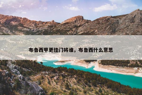 布鲁西甲更佳门将谁，布鲁西什么意思