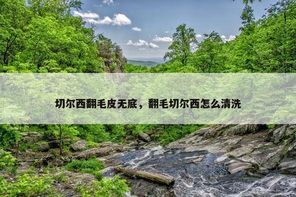 切尔西翻毛皮无底，翻毛切尔西怎么清洗