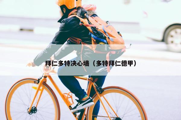 拜仁多特决心墙（多特拜仁德甲）