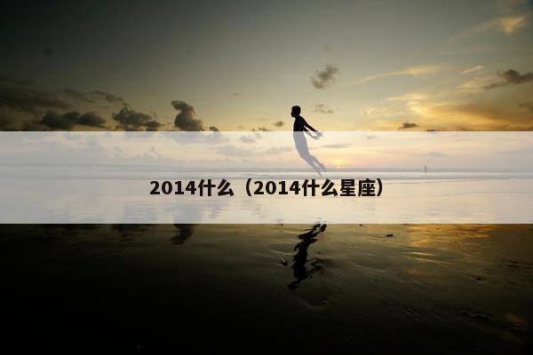 2014什么（2014什么星座）