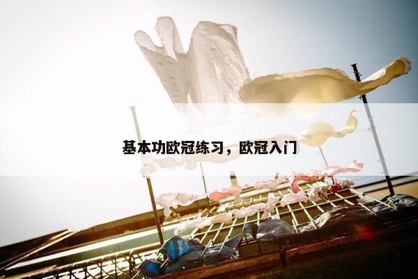 基本功欧冠练习，欧冠入门