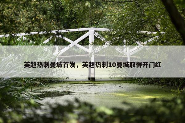 英超热刺曼城首发，英超热刺10曼城取得开门红