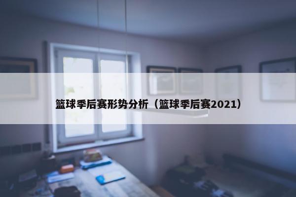 篮球季后赛形势分析（篮球季后赛2021）