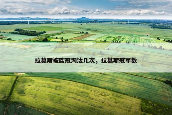 拉莫斯被欧冠淘汰几次，拉莫斯冠军数