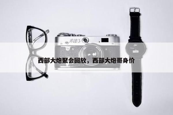 西部大炮聚会回放，西部大炮哥身价
