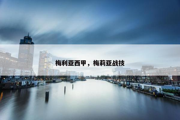 梅利亚西甲，梅莉亚战技