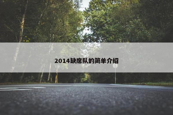2014缺席队的简单介绍