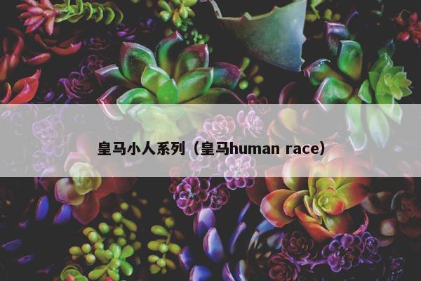 皇马小人系列（皇马human race）