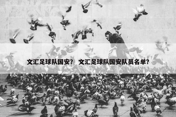 文汇足球队国安？ 文汇足球队国安队员名单？