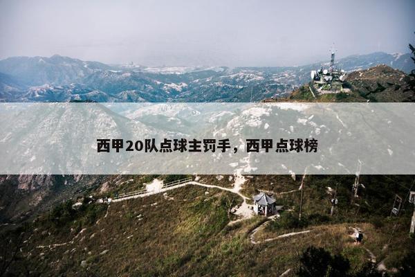 西甲20队点球主罚手，西甲点球榜