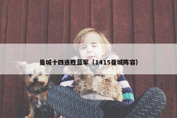曼城十四连胜蓝军（1415曼城阵容）