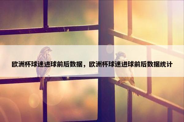 欧洲杯球迷进球前后数据，欧洲杯球迷进球前后数据统计