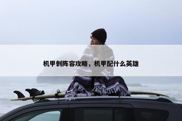 机甲刺阵容攻略，机甲配什么英雄