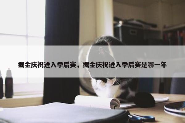 掘金庆祝进入季后赛，掘金庆祝进入季后赛是哪一年