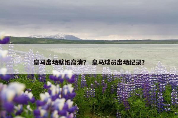 皇马出场壁纸高清？ 皇马球员出场纪录？