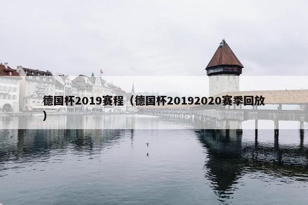 德国杯2019赛程（德国杯20192020赛季回放）