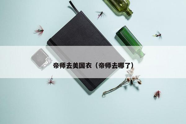 帝师去美国衣（帝师去哪了）