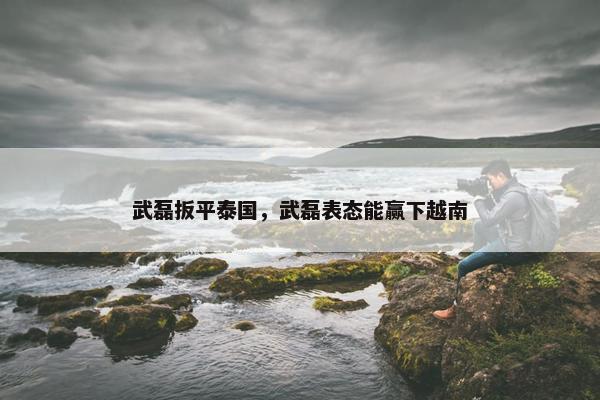 武磊扳平泰国，武磊表态能赢下越南