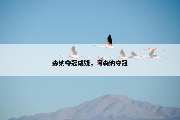 森纳夺冠成疑，阿森纳夺冠